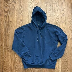 Uniqlo Navy Blue Hoodie with Pockets